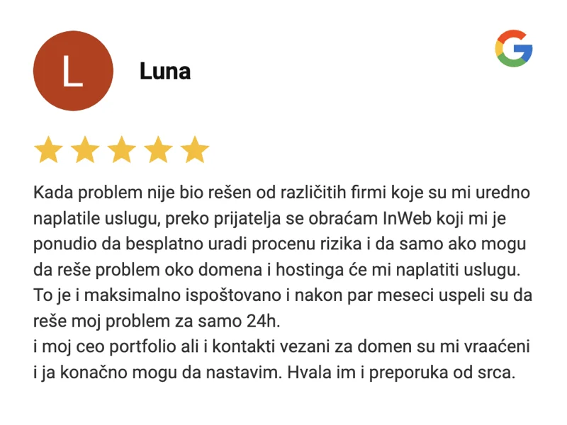 Bewertung von Luna